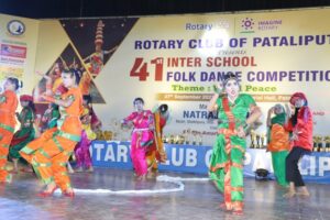 41st Inter school-Folk dance competition – 2022- by Rotary Patliputra