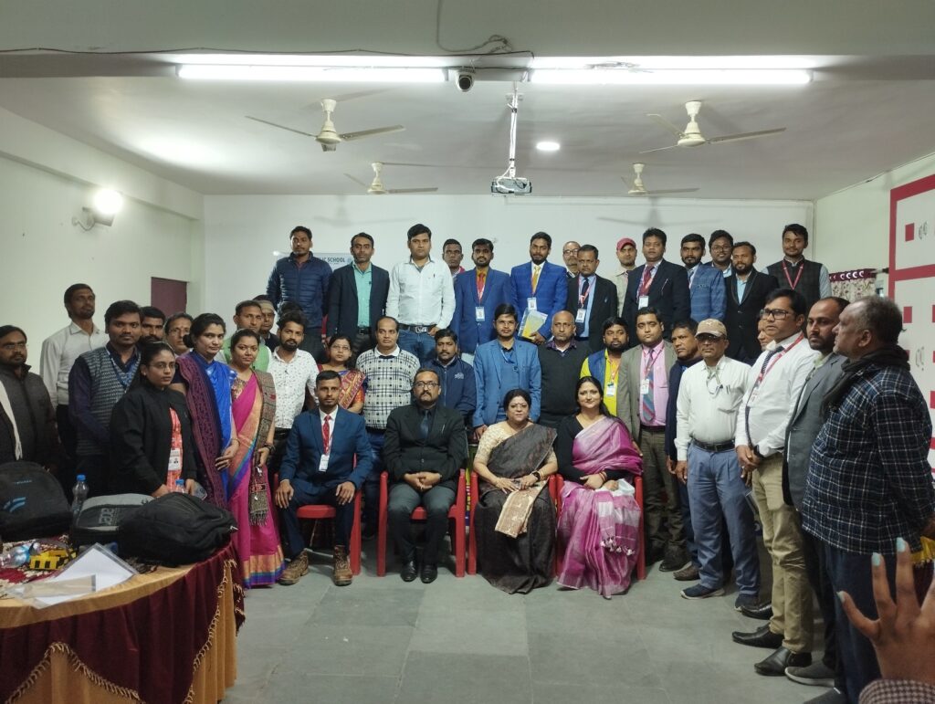 Group photo during CBP 1-day teachers training on New Education Policy 2020 at NEPS Patna, 11 Feb 2023