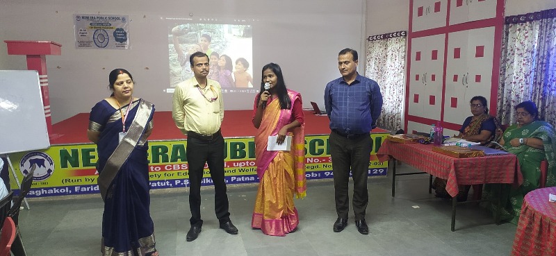 Teachers attending CBSE CoE Patna CBP training programme at New Era Public School