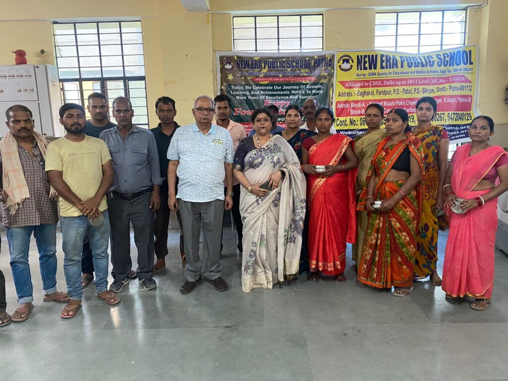 Labour Day programme at New Era Public School Patna