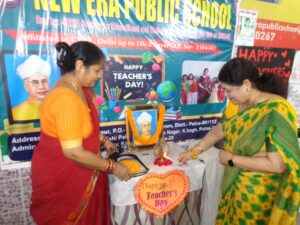 Teachers' Day celebration at New Era Public School Patna, 2024–25