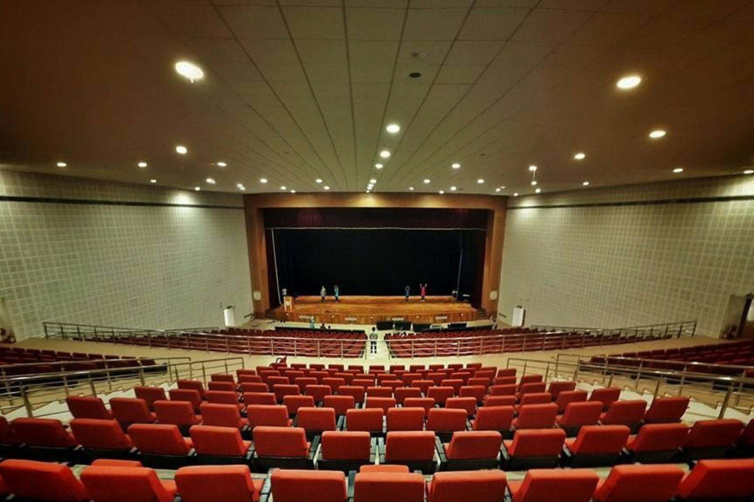 School auditorium at New Era Public School Patna
